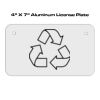 4 X 7 Aluminum License Plate  Thumbnail