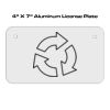 4 X 7 Aluminum License Plate  Thumbnail