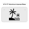 4 X 7 Aluminum License Plate  Thumbnail
