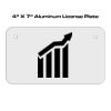 4 X 7 Aluminum License Plate  Thumbnail