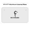 4 X 7 Aluminum License Plate  Thumbnail