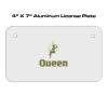 4 X 7 Aluminum License Plate  Thumbnail
