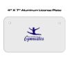 4 X 7 Aluminum License Plate  Thumbnail