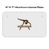 4 X 7 Aluminum License Plate  Thumbnail