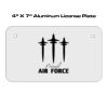4 X 7 Aluminum License Plate  Thumbnail