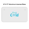 4 X 7 Aluminum License Plate  Thumbnail