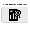 4 X 7 Aluminum License Plate  Thumbnail