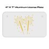4 X 7 Aluminum License Plate  Thumbnail