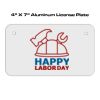 4 X 7 Aluminum License Plate  Thumbnail
