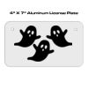 4 X 7 Aluminum License Plate  Thumbnail