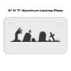 4 X 7 Aluminum License Plate  Thumbnail