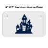 4 X 7 Aluminum License Plate  Thumbnail