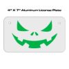 4 X 7 Aluminum License Plate  Thumbnail