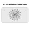 4 X 7 Aluminum License Plate  Thumbnail