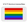 4 X 7 Aluminum License Plate  Thumbnail