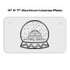 4 X 7 Aluminum License Plate  Thumbnail