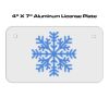 4 X 7 Aluminum License Plate  Thumbnail