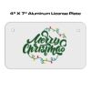 4 X 7 Aluminum License Plate  Thumbnail