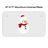 4 X 7 Aluminum License Plate  Thumbnail