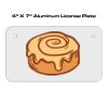 4 X 7 Aluminum License Plate  Thumbnail