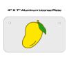 4 X 7 Aluminum License Plate  Thumbnail