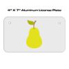 4 X 7 Aluminum License Plate  Thumbnail