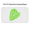 4 X 7 Aluminum License Plate  Thumbnail