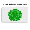 4 X 7 Aluminum License Plate  Thumbnail