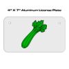 4 X 7 Aluminum License Plate  Thumbnail