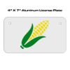 4 X 7 Aluminum License Plate  Thumbnail