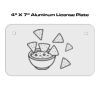 4 X 7 Aluminum License Plate  Thumbnail