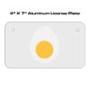 4 X 7 Aluminum License Plate  Thumbnail