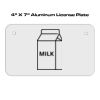 4 X 7 Aluminum License Plate  Thumbnail