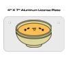 4 X 7 Aluminum License Plate  Thumbnail