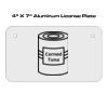 4 X 7 Aluminum License Plate  Thumbnail