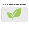 4 X 7 Aluminum License Plate  Thumbnail