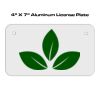 4 X 7 Aluminum License Plate  Thumbnail
