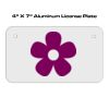4 X 7 Aluminum License Plate  Thumbnail