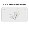 4 X 7 Aluminum License Plate  Thumbnail