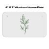 4 X 7 Aluminum License Plate  Thumbnail