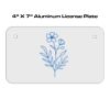 4 X 7 Aluminum License Plate  Thumbnail