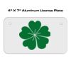 4 X 7 Aluminum License Plate  Thumbnail