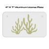 4 X 7 Aluminum License Plate  Thumbnail