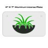 4 X 7 Aluminum License Plate  Thumbnail