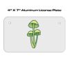 4 X 7 Aluminum License Plate  Thumbnail