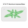 4 X 7 Aluminum License Plate  Thumbnail