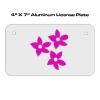 4 X 7 Aluminum License Plate  Thumbnail