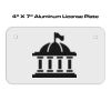 4 X 7 Aluminum License Plate  Thumbnail