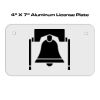 4 X 7 Aluminum License Plate  Thumbnail