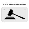 4 X 7 Aluminum License Plate  Thumbnail